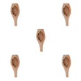 thumbnail image 2 of kurtrusly Mooncake Cake Wood Mold Chocolate Biscuit Candy Cookie Mould Reusable Washable Baking Tool Kitchen Gadget Bakeware Type 2 5Set, 2 of 6