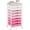 Rose Pink, variant on Storage Cart with 8 Drawers, Utility Cart with White Drawers and Wooden Tabletop, Craft Cart, Teacher Organization for Classroom, Storage Furniture, Office Organization, White
