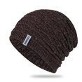 thumbnail image 2 of iHPH7 Winter Caps for Men Skull Caps for Men Skull Beanie Knit Cap Cute Beanie Knitted Hat Coffee One Size, 2 of 5