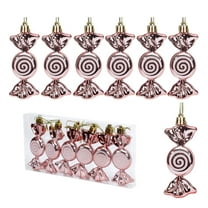 LEHOZIHEQ Christmas Lollipop Ornaments, Plastic Candy Christmas Decorations, Candy Land Decoration Xmas Party Supplies