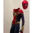 thumbnail image 1 of Disfraz de Halloween para adultos y niños, traje de superhéroe de Spiderman, mono completo de segunda piel Zentai, mono de fiesta para hombres Fivean unisex, 1 of 2
