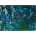 thumbnail image 3 of Monet, Claude 14x11 Black Modern Framed Museum Art Print Titled - Water Lilies, 3 of 5