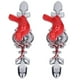 thumbnail image 5 of Pomo De Cajón, Exquisito Y Fácil De Instalar, Perilla De Armario, Atractiva Aleación De Zinc, Resistente Al Desgaste, 2 Juegos Para Decoración De Muebles Para Cocina ANGGREK Descripción de la referencia, 5 of 5