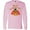 AD-Pink, variant on Happy Thanksgiving Cute Turkey in Pilgrim Hat Long Sleeve T-Shirt