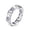 E, variant on RKSTN Puzzle Ball Zircon Shaping Full Moissante Cubic-Zirconia Ring For Women Girls
