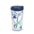 thumbnail image 1 of Tervis 1303030 Projet Chien Pattes Script Coeur Gobelet avec Couvercle, 16 oz, Clair, 1 of 2