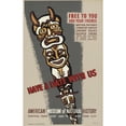 thumbnail image 2 of Anonymous 13x18 Gold Ornate Wood Frame and Double Matted Museum Art Print Titled - Have a Date with Us (1941), 2 of 4