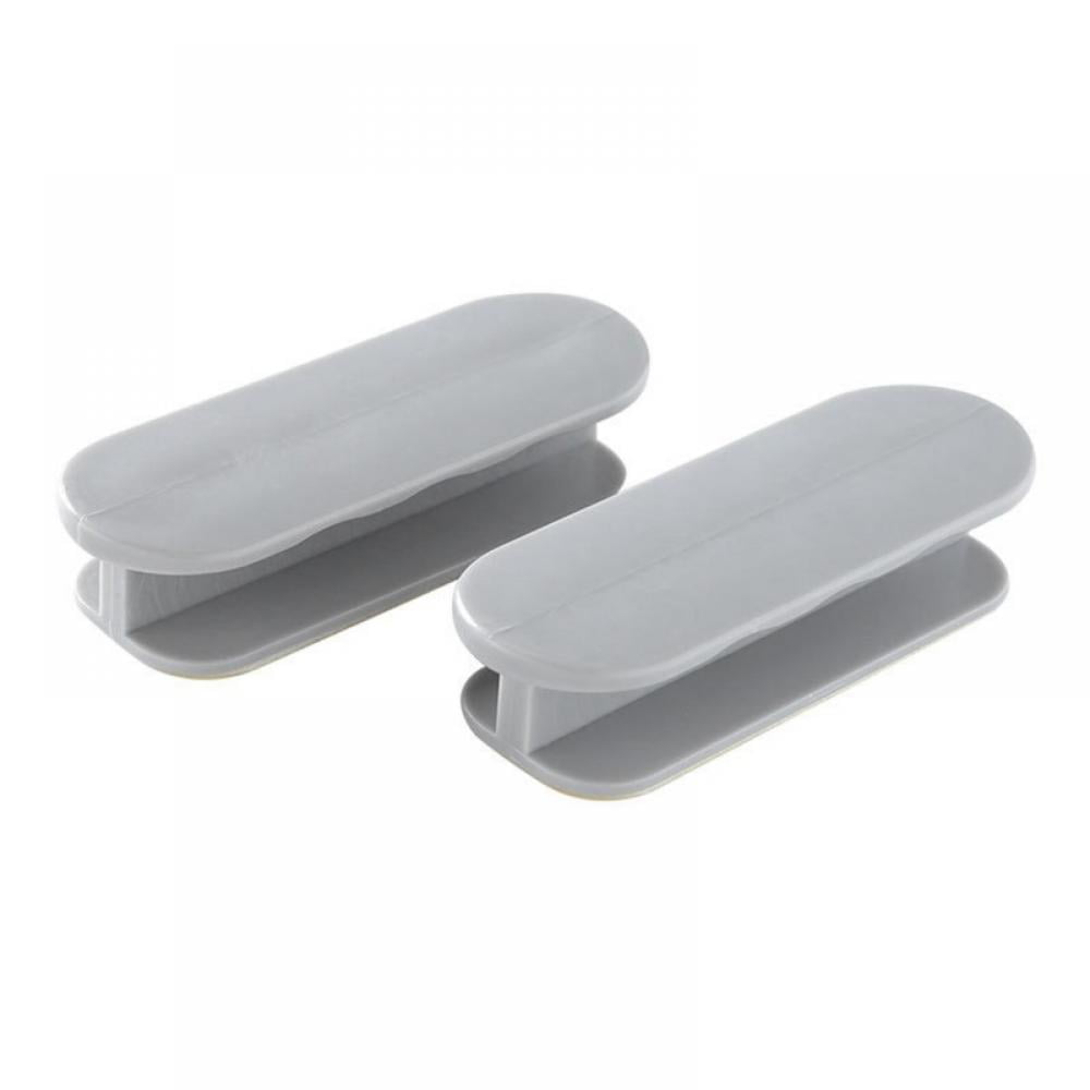 2Pcs SelfStick Instant Drawer Knobs Push Pull Helper Stickon Handles