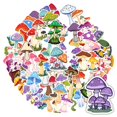 thumbnail image 3 of 35pcs-50pcs Colorful Mushroom Stickers Nature Cartoon Stickers Fantasy Stickers for Laptops Phones Suitcases, 3 of 9