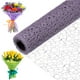 thumbnail image 1 of Uxcell 1-Rollo de Papel de Envoltura de Flores de Malla Jacquard, 180 Pulgadas x 19.7 Pulgadas, [Púrpura], 1 of 1