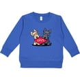 thumbnail image 2 of Inktastic Heartfelt Scottie Duo Toddler Sweatshirt, 2 of 4