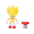 thumbnail image 1 of Figura de acción Sonic The Hedgehog Super Sonic de 10 cm con resorte rojo, 1 of 7