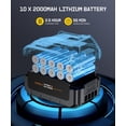thumbnail image 2 of Aspirador de coche MBNGF X9 ULTRA 35000PA con potencia de succión, 2 of 6