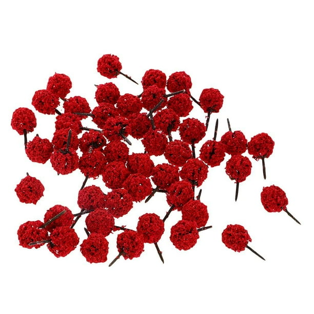 Modelo de Árboles Hugo 50 piezas 1:150 Rojo