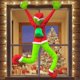thumbnail image 1 of wonima02 Green Monster Christmas Decorations, 5.2FT Christmas Tree Decor, Pose-able Xmas Stuffed Green Santa Body for Outdoor Indoor Yard Lawn Decoration, 1 of 1