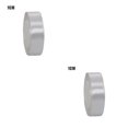 thumbnail image 1 of Bewildely Embalaje de regalo Satén DIY Cinta artificial Favor Bolsa Envoltura Scrapbook Crafting Cinta 1cm Blanco 1cm 2piezas Bewildely CBP149755, 1 of 6