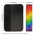 thumbnail image 6 of Chririnla Car Seat Belt Pads Stylish Accessory Polyester, Compatible with, Suitable for Vans, Gradient Coloured Heart, 6 of 8