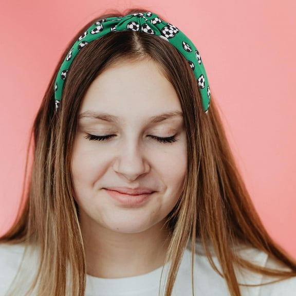 Pretyzoom Football Headband for Women Soccer Headband Cloth 1Set Sports Style Special for Fan Gear