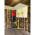 thumbnail image 2 of Heavy Duty 16ft Drywall Panel Lifter, Yellow Hoist Jack Lifting Tool, Professional Rolling Caster Wheels for Construction & Renovation Work, Adjustable Height 49"-115, 2 of 19