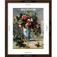 thumbnail image 3 of Roses and Jasmine in a Delft Vase, 1880-1881, Botanical Framed Art Print Wall Art by Pierre-Auguste Renoir Sold by Art.Com, 3 of 6