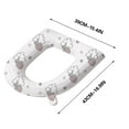 thumbnail image 3 of Qonioi Reusable Toilet Seat Cover, Thickened EVA Cushion for Household Bathroom, Portable Travel Toilet Pad, Non-Slip Commode Mat, 3 of 3
