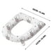 thumbnail image 2 of Asiento de inodoro de EVA de espuma alta, lavable, universal, todas las estaciones, baño, 2 of 3