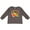 Charcoal Grey, variant on Future Pilot Airplane Boys or Girls Long Sleeve Toddler T-Shirt