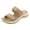 1Khaki, variant on Slides for Women Casual Comfortable Arch Support Slip on Shoes Summer Dressy Slippers