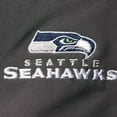 thumbnail image 4 of Men's Dunbrooke Charcoal Seattle Seahawks Sonoma Softshell Full-Zip Jacket, 4 of 4