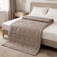 thumbnail image 5 of NWOKYZGH Summer Microfiber Quilt, Extra Soft Cotton with Natural Texture, 1-Piece, 5 of 9