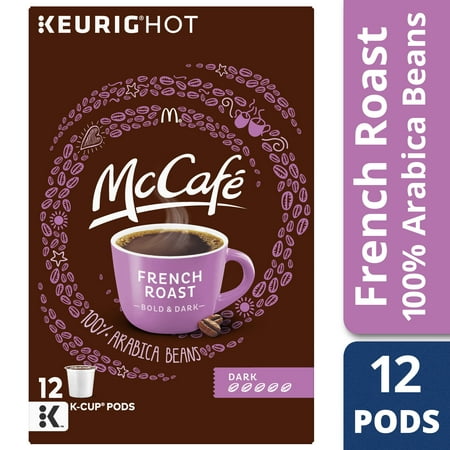 - McCafe French Roast Coffee K-Cup Pods, 12 count Box