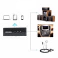 thumbnail image 3 of Inteprter Transmisor y receptor Bluetooth 5,0 adaptador inalámbrico 3 en 1 EDR 3,5mm Aux Jack adaptadores para TV Car Kit con botón de Control Cables de audio/vídeo, 3 of 6