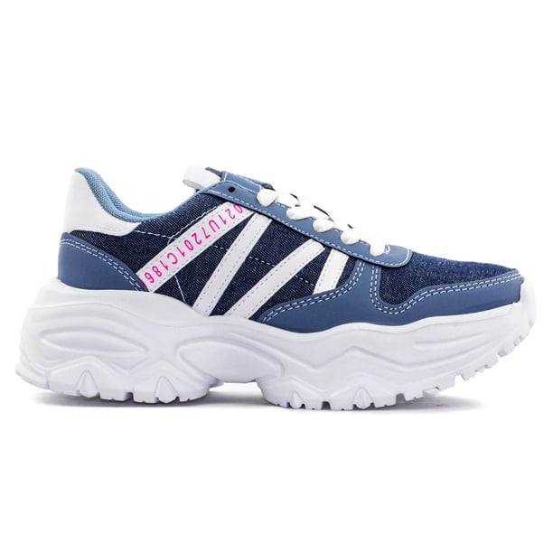 Tenis para Mujer Infinity 2552 azul marino 24.5