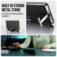 thumbnail image 6 of Rome Tech Case with Kickstand & Magnet Compatible with Magsafe for Samsung Galaxy S24 (2024), Shockproof Slim Magnetic Cover, Black, 6 of 6