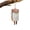 B, variant on Handmade Whimsical Wind Chime Ornaments - Rustic Resin Garden Decoration for Patio, 1 Piece