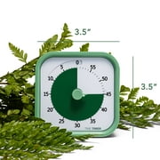 Time Timer MOD Home Edition — 60 Minute Kids Visual Timer Study Tool (Fern Green)