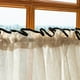 thumbnail image 4 of XmhyTop-A Cortinas decorativas beige, 2 piezas, 150 x 45 cm, cortas, de encaje, para cocina, decoración del hogar, 4 of 5