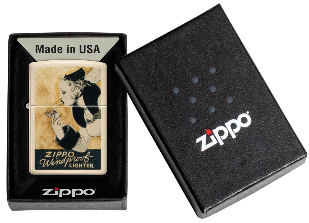 Zippo Engraved Windy 85th Anniversary Armor High Polish