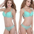 thumbnail image 3 of Women's Bra Set Ladies Lace Push Up Bra & Panties Briefs Underwear Lingerie, 3 of 4