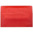 thumbnail image 2 of JAM Paper #10 Translucent Envelopes, 4 1/8 x 9 1/2, Red, 50 per Pack, 2 of 2