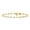 10K Yellow Gold, variant on FINE JEWELRY 925 Sterling Silver Oval Shape Lab Grown Diamond Fashion Bangle Bracelet (2 1/2 cttw, D-F Color, VS1 Clarity) 7 inch