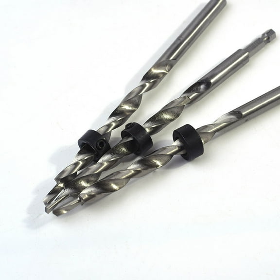 Soimiss Carbon Steel Countersinking Drill Bit Black For Woodworking 1Pack