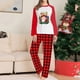 thumbnail image 1 of Traje familiar con pantalones largos cuello redondo diseño de Papá Noel ajuste holgado traje diario informal FLhrweasw Nuevo, 1 of 6