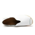 thumbnail image 6 of Fesfesfes Women Shoes Dressy Round Toe comfortable Synthetic color flat leisure music shoes Lightweight Shoes 40(8.5), 6 of 6