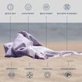 thumbnail image 3 of Toalla de playa LANE LINEN Day Break, 39 x 71 cm, 2 unidades, sin arena, 3 of 8