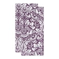 thumbnail image 3 of Eggplant Damask Dishtowel (Set of 2), 3 of 3