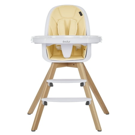 UPC: 0811048038548 | Evolur Zoodle 3-in-1 Highchair Booster Feeding Chair with Modern Design  Yellow