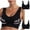 Black, variant on Tbopshirt Bras for Women Plus Size,Wirefree Padded Bra Push Up,2PC Ladies Traceless Comfortable No Steel Ring Breathable Gathering Bra Underwear,Women's T-Shirt Bras