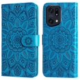 thumbnail image 1 of Funda tipo cartera GANGXUN para OPPO Find X5 Pro , diseño girasol, cuero PU, soporte, cierre magnético, tarjetero, 1 of 5