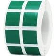 thumbnail image 1 of Green Square Stickers | 0.5" Inch Square | 1000 Pack, 1 of 3